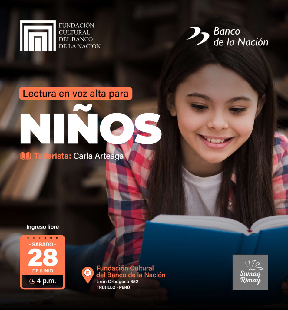 TALLER DE LECTURA EN VOZ ALTA PARA NIÑOS