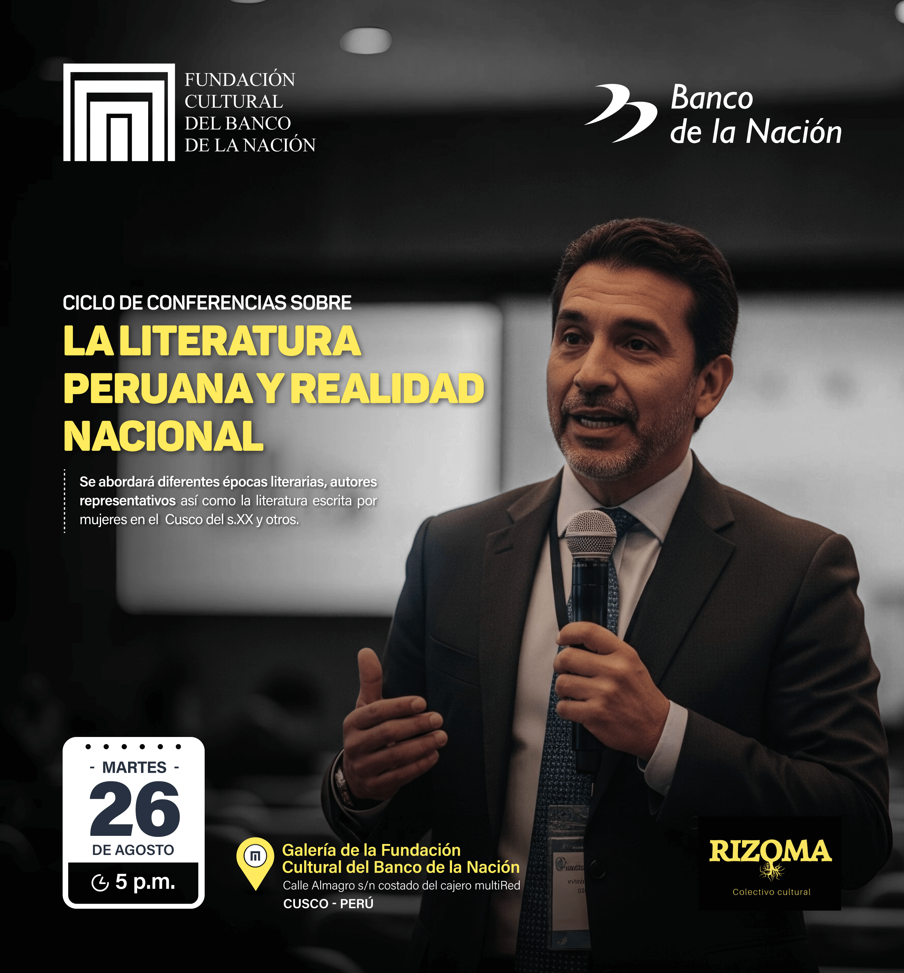 Ciclo de Conferencias sobre la literatura peruana y realidad nacional