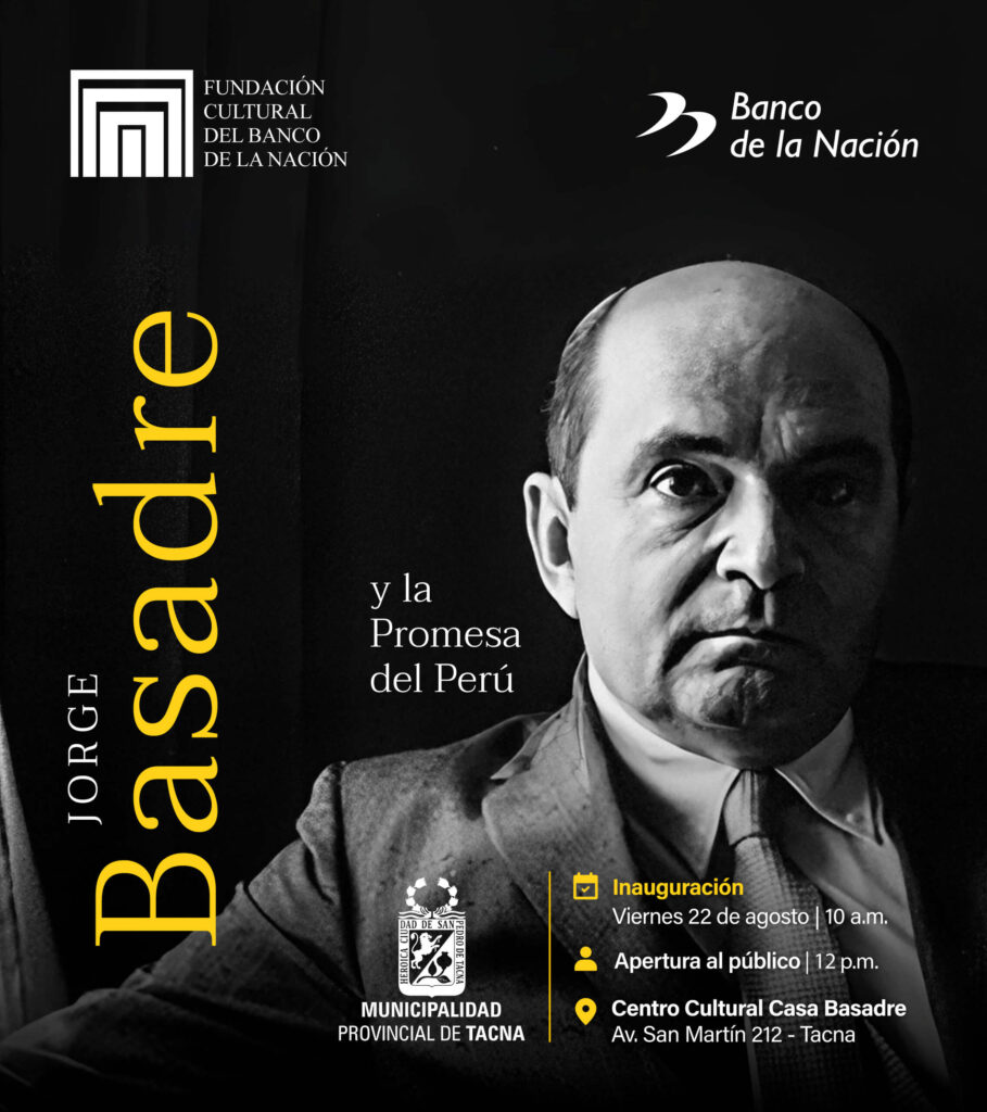 La Fundación se complace en entregar a la Ciudad de Tacna esta remozada exhibición, la cual resaltará de manera única el mensaje de vida y trayectoria de Jorge Basadre
