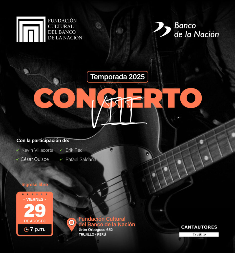 VIII CONCIERTO DE LA TEMPORADA 2025 DEL COLECTIVO CANTAUTORES TRUJILLANOS