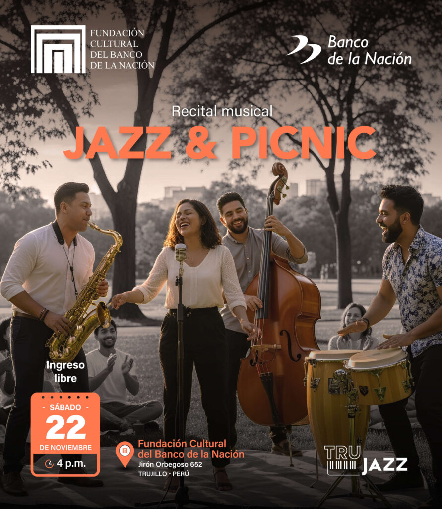 La Fundación Cultural del Banco de la Nación los invita al recital musical “JAZZ & PICNIC”.