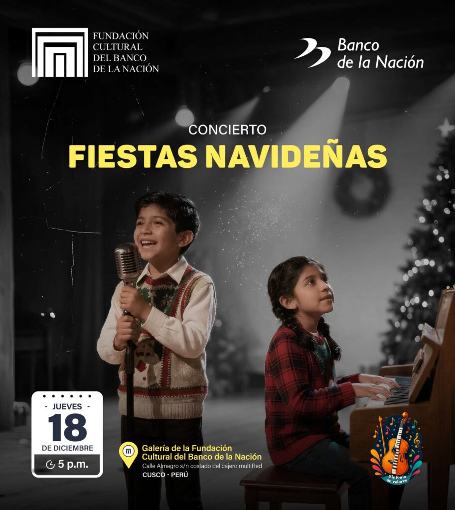 La Fundación Cultural del Banco de la Nación los invita al Concierto Fiestas Navideñas