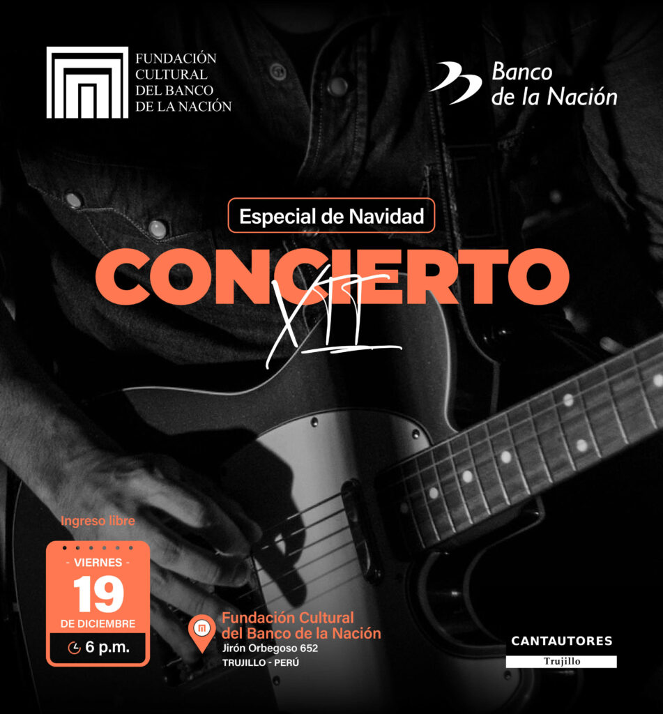 La Fundación Cultural del Banco de la Nación los invita al “XII CONCIERTO DE LA TEMPORADA 2025 - ESPECIAL DE NAVIDAD”.