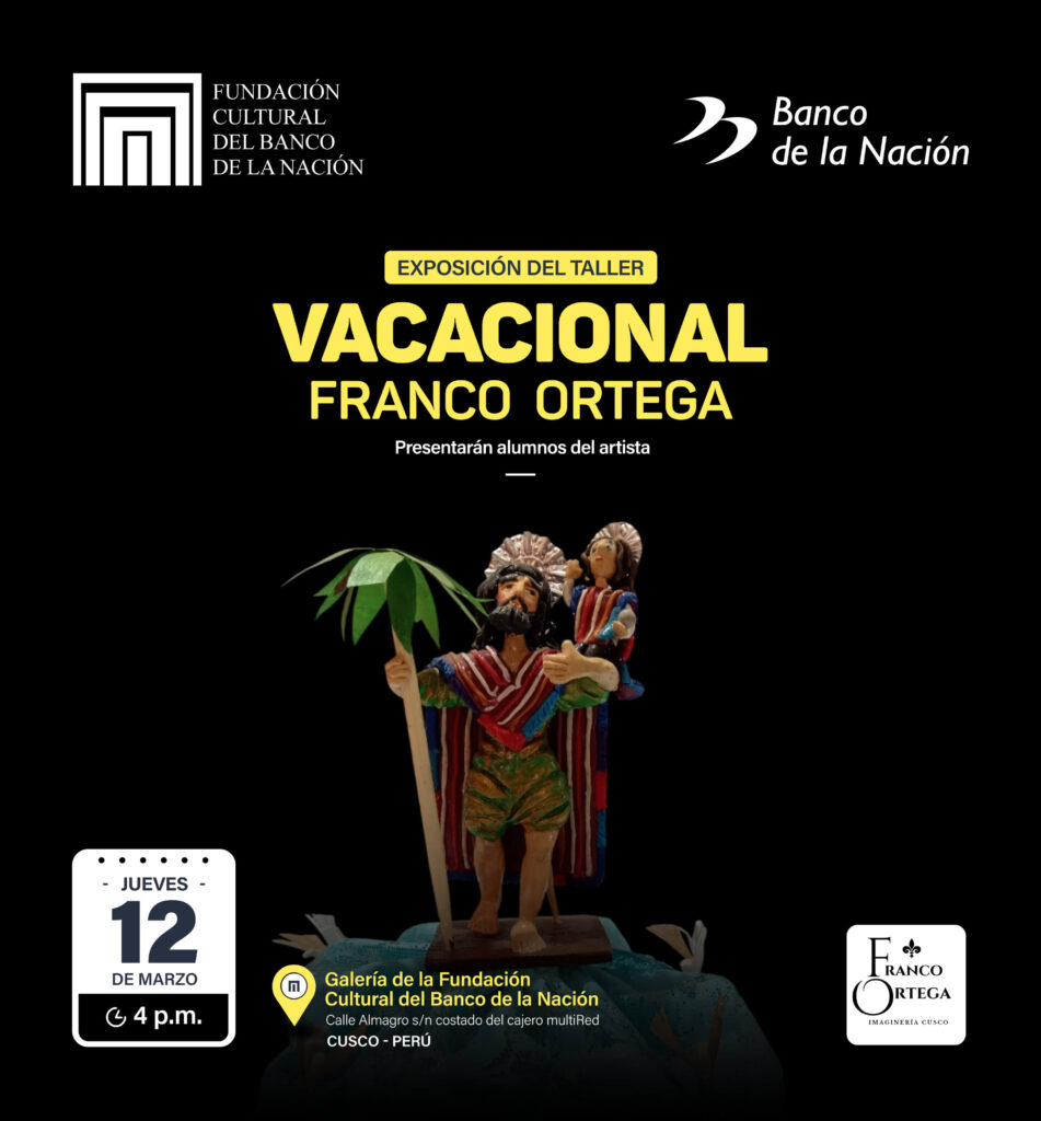 La Fundación Cultural del Banco de la Nación los invita a la “Exposición del Taller Vacacional Franco Ortega”
