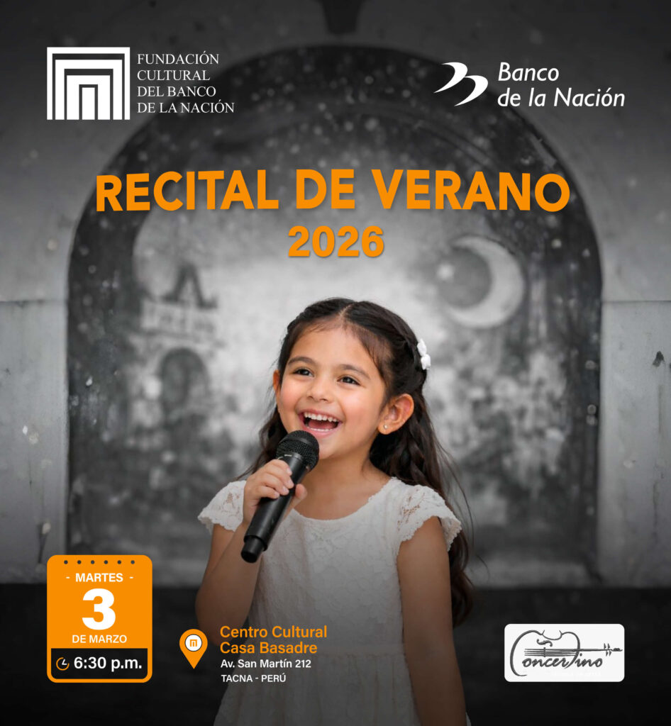 La Fundación Cultural del Banco de la Nación los invitan al “Recital de Verano 2026”