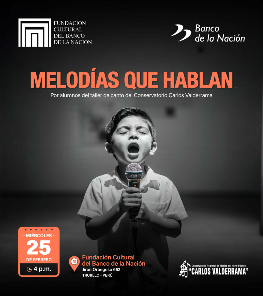 La Fundación Cultural del Banco de la Nación los invita a la presentación de Recital Musical “MELODÍAS QUE HABLAN”