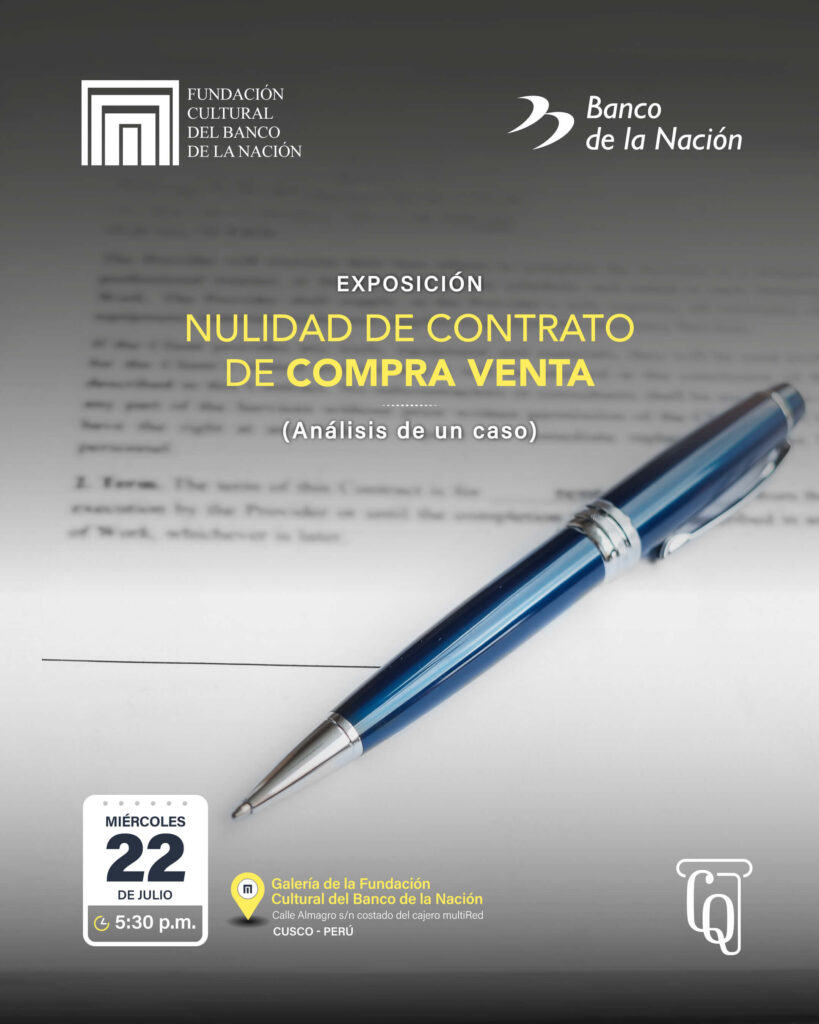 Nulidad de contrato de compra venta (análisis de un caso)