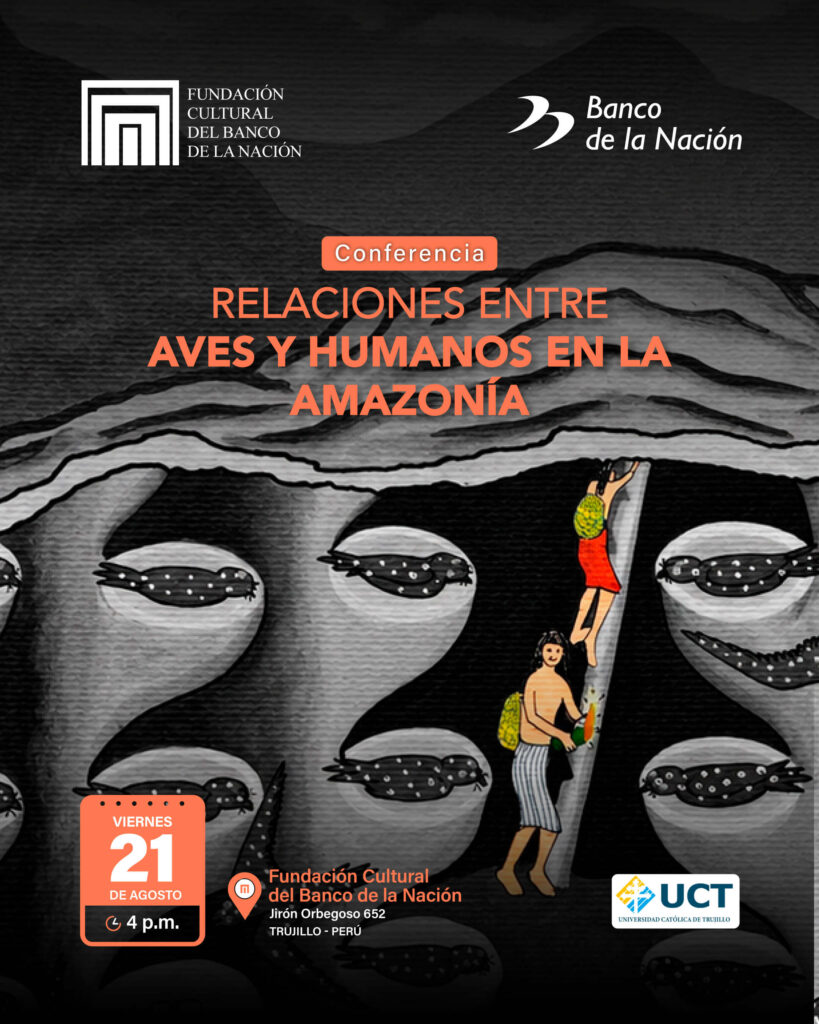 Relación entre aves y humanos en la Amazonía
