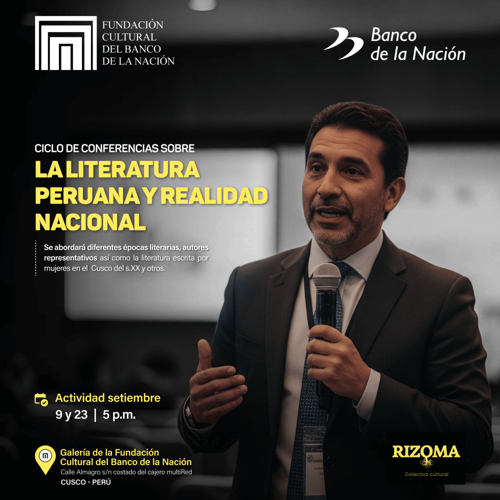 Ciclo de Conferencias sobre la literatura peruana y realidad nacional a cargo de Richard Mozo Pizarro