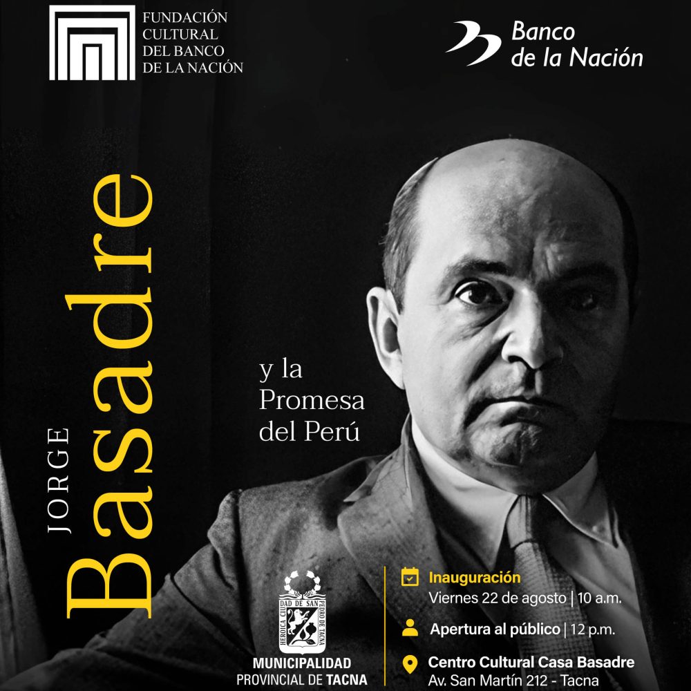La Fundación se complace en entregar a la Ciudad de Tacna esta remozada exhibición, la cual resaltará de manera única el mensaje de vida y trayectoria de Jorge Basadre
