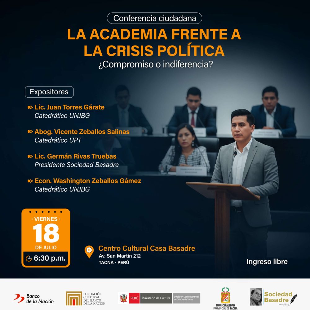 Conversatorio. La academia frente a la crisis política
