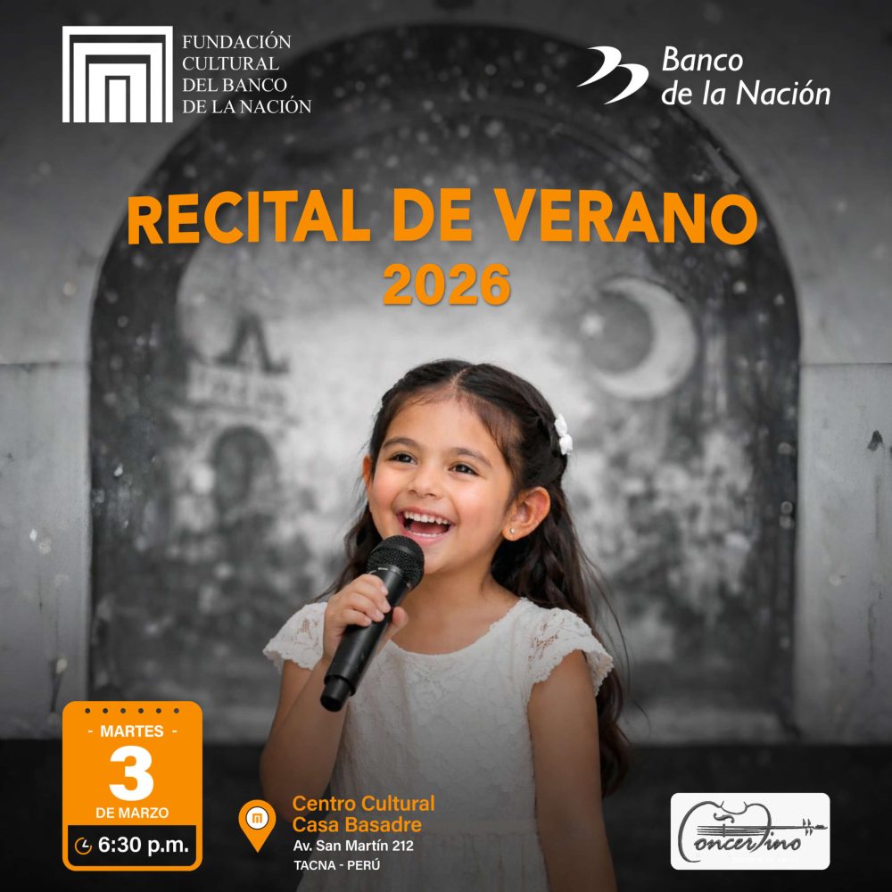 La Fundación Cultural del Banco de la Nación los invitan al “Recital de Verano 2026”
