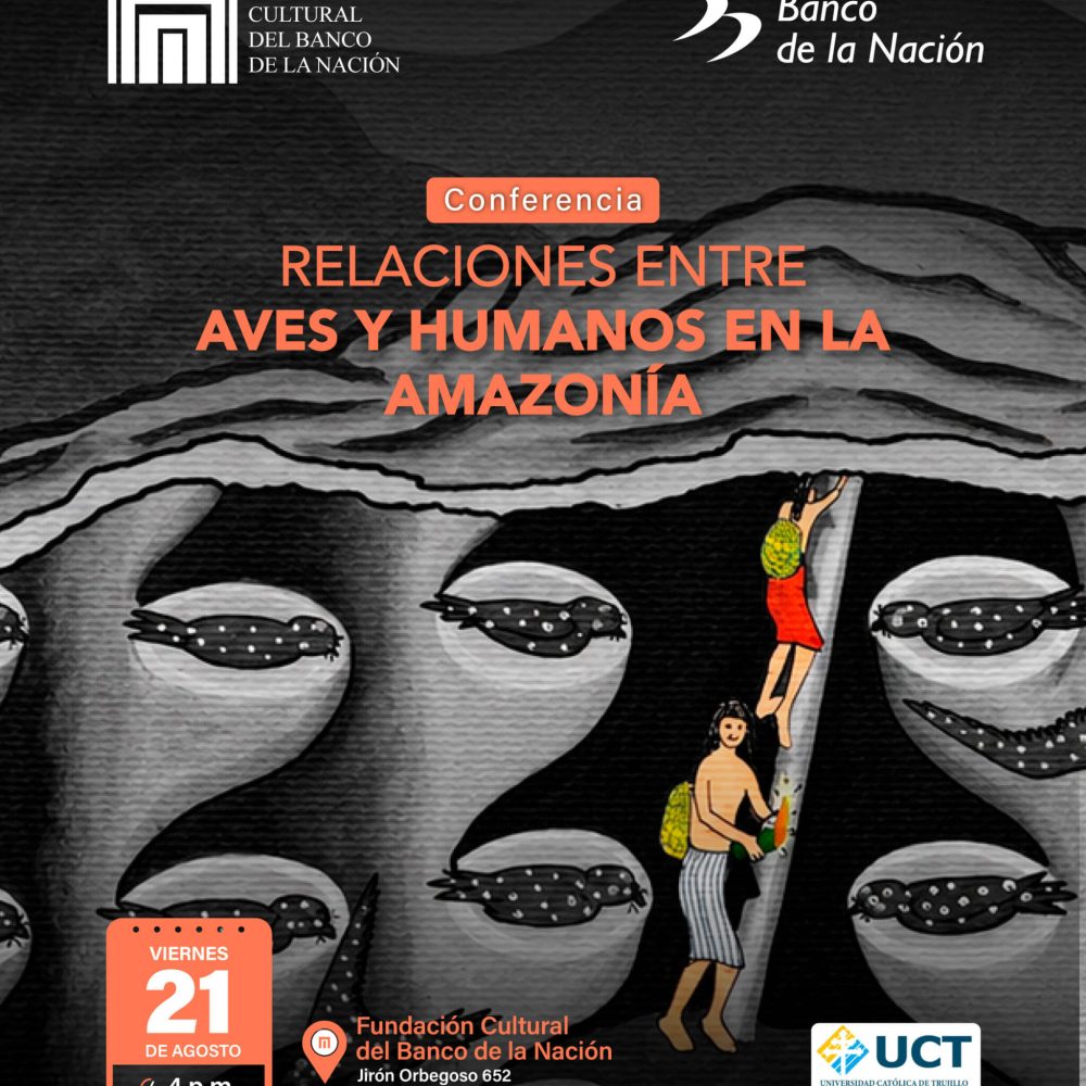 Relación entre aves y humanos en la Amazonía