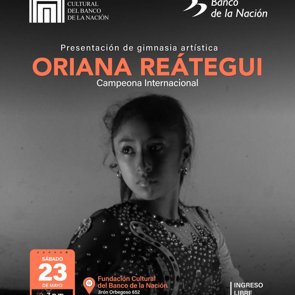 La Fundación Cultural del Banco de la Nación los invita a la presentación artística de gimnasia.