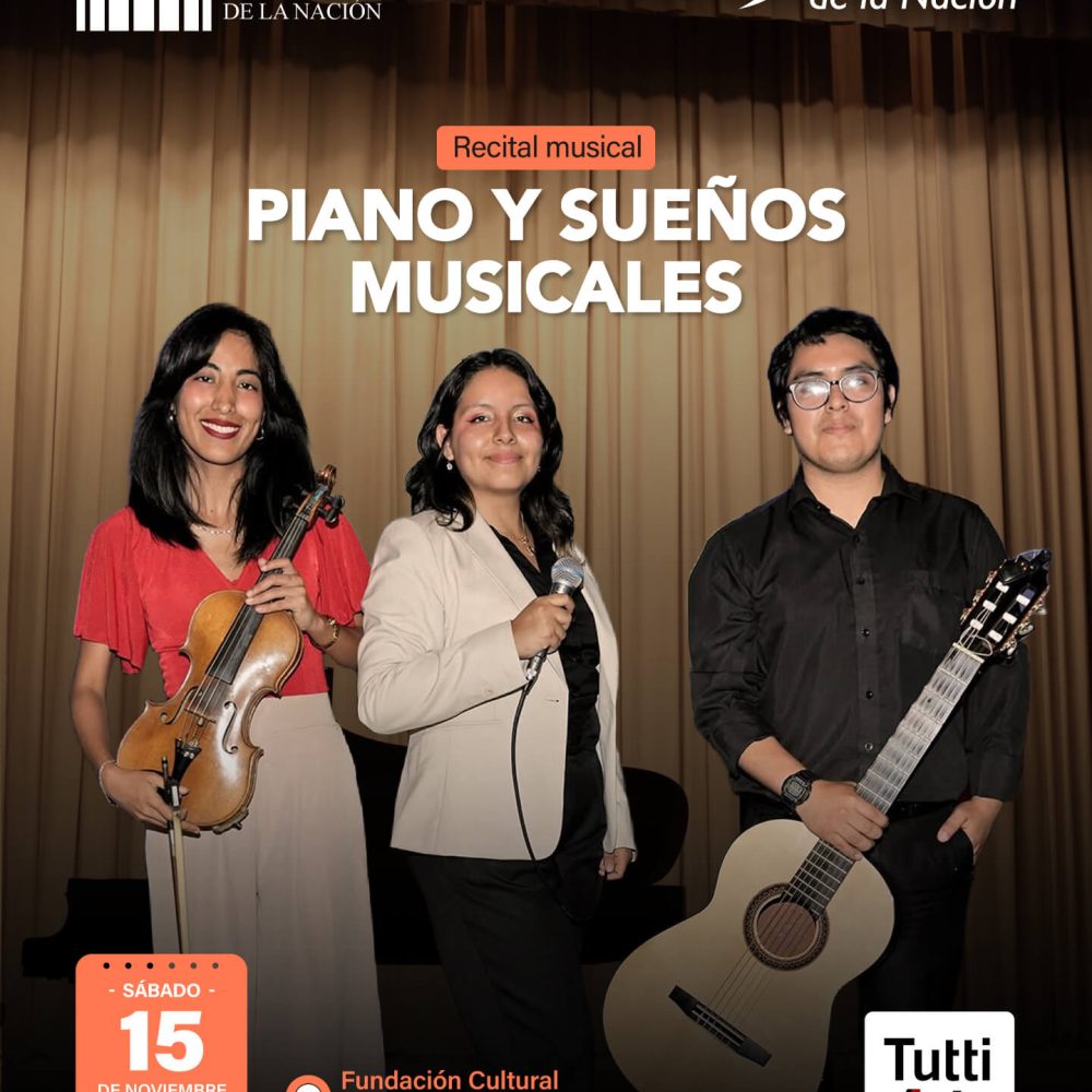 La Fundación Cultural del Banco de la Nación los invita a la presentación del recital musical “Piano y sueños musicales”.